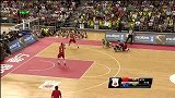 篮球-16年-中澳男篮对抗赛G1：第四节李慕豪乱战篮下空蓝放进-花絮