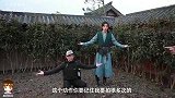 斗罗大陆最新花絮：导演教肖战打拳，每天清晨一套哈哈！