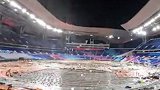 从十五运会开幕式场馆到田径赛场，广东奥林匹克体育中心于10日0点起启动转场，预计11日18时完成给力“变身”
