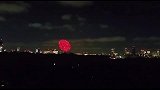 东京奥运直击：东京上空的无人机表演