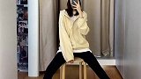超级显瘦的鲨鱼裤 来咯 穿上超级显腿长哦 秋天搭配卫衣绝绝子