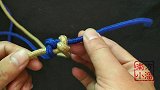 四方绳结简单打法：方方正正，可以做装饰绳结，串儿绳结
