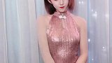 包臀裙美女小姐姐甜美的笑容，不知俘获了多少人心