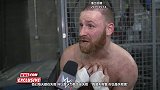 RAW第1355期赛后采访：萨米辛为获胜感到高兴 一言不合动粗采访小哥
