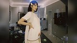 王祖蓝老婆晒孕肚照 自曝孕程过半，疑暴露二胎宝宝性别