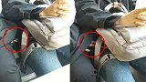 福建“公交色狼”摸人大腿被拍下 拍摄女子也曾被其伸“咸猪手”