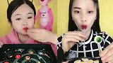美女直播吃星空巧克力、彩色糖果，各种口味任意选，看着超过瘾