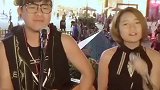 姑娘和小伙在街头唱歌，简直太好听了，可以出道了都！