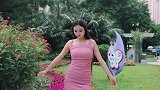 搭配高跟鞋尽显包臀裙美女小姐姐的性感美，美丽就是简单！