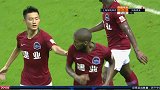 申花杀手！王上源挑传送助攻 卡兰加1V3推射扳平比分