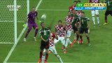 世界杯-14年-小组赛-A组-第3轮-墨西哥角球中路球员冲撞门将-花絮