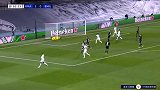 克罗斯禁区前沿逆足起脚 直奔球门！索默飞身救险