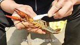 龙虾有3个地方不可食用，大厨教你正确处理龙虾，家庭版蒜泥龙虾
