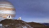 四大气体行星靠近地球的画面，窒息感十足，壮观
