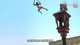 猕猴跳水技术真不错，各种花样秀翻路人，最后还认流浪狗当老大？