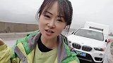 路上遇到大雪，即使恶劣天气，也是美景……
