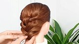 全职妈妈发型这样扎才好看，简单实用又修饰头型，做家务利落干净
