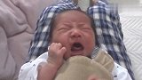 刚出生10天的小宝宝，哭得歇斯底里，奶瓶一塞瞬间就安静了！