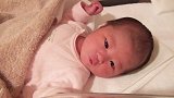 出生第一晚的女宝宝，动来动去却斯文优雅，女孩果然不一样