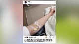 杨幂医院拍戏吊盐水太拼命，透露春节只休两天却只字不提小糯米