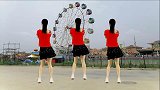 广场舞，老歌新跳《春天蝴蝶飞》舞步优美，简单欢快