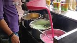 印度街头的爆款甜品三合一彩色鸡尾酒奶昔，看完制作你敢喝吗