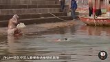 湿婆化身畸形牛被印度村民尊为神明，村民每天膜拜祈福