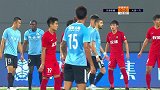 盖坦右路角球送前点 王耀鹏回头望月头球偏出