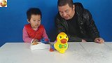 亲子互动玩具，爱下蛋的鸭子！