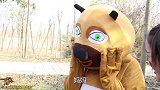 熊出没真人版：熊大熊二玩真心话大冒险，输了弹光头强脑壳，刺激