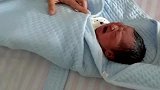 小宝宝这哭声好吓人，真怕一口气没喘过来，看着让人好心疼！