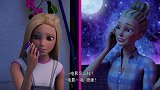 芭比梦幻屋：芭比要爬屋顶，突然老妈来电话了，可吓坏芭比了