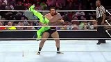 WWE-14年-RAW1093期：单打赛 科菲金斯顿vs鲁瑟夫-花絮