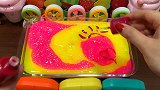 用史莱姆、指甲油、亮片给牛头胶染色，无硼砂，好玩又好看