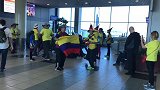 PP体育莫斯科前方直击 哥伦比亚球迷占领机场候机厅