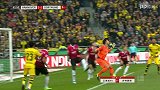 德甲-1718赛季-联赛-第10轮-进球52' 萨内解围失误 亚莫伦科低射死角破门-花絮