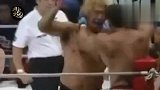 日本拳手击败对手疯狂庆祝，结果把自己折腾的站不起来了！