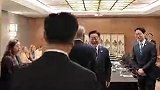 韩国总统做划船庆祝逗笑全场 祝贺挪威晋级世界杯八强
