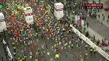 田径-14年-2014上海马拉松今早鸣枪开跑-新闻