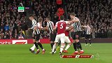 阿森纳角球拉姆塞包抄破门 但帕帕犯规在先进球无效