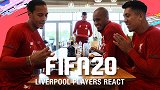 小学生上线！红军球员收个性版FIFA20 吐槽评分互相攀比