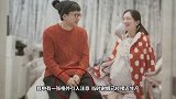 谢娜挺着大肚子坐在床上时，谁注意张杰的手放哪爱情最好的样子