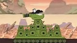 坦克动画：变身后的kv44坦克更厉害了