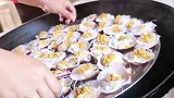 胖妹教你烹饪5斤扇贝，配上蒜蓉酱吃的太香了