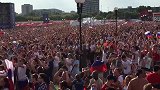实拍俄罗斯扳平时刻 喀山25000名球迷瞬间沸腾
