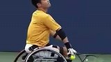 轮椅网球现场如此热血，他们因为热爱所以才坚持