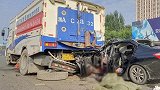 哈尔滨一网约车追尾环卫车 司机当场死亡乘客母女重伤送医