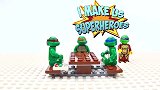 超级英雄玩具，忍者神龟四兄弟，他们都有心目中最喜欢的超级英雄