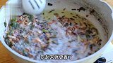 2斤糯米做30个葱油烧麦，在家用饺子皮自制，软糯咸香，简单好吃