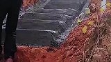 真水泥路，糊弄鬼呢